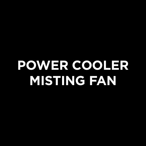 POWER COOLER MISTING FAN